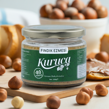 katkısız doğal fındık ezmesi 250 g