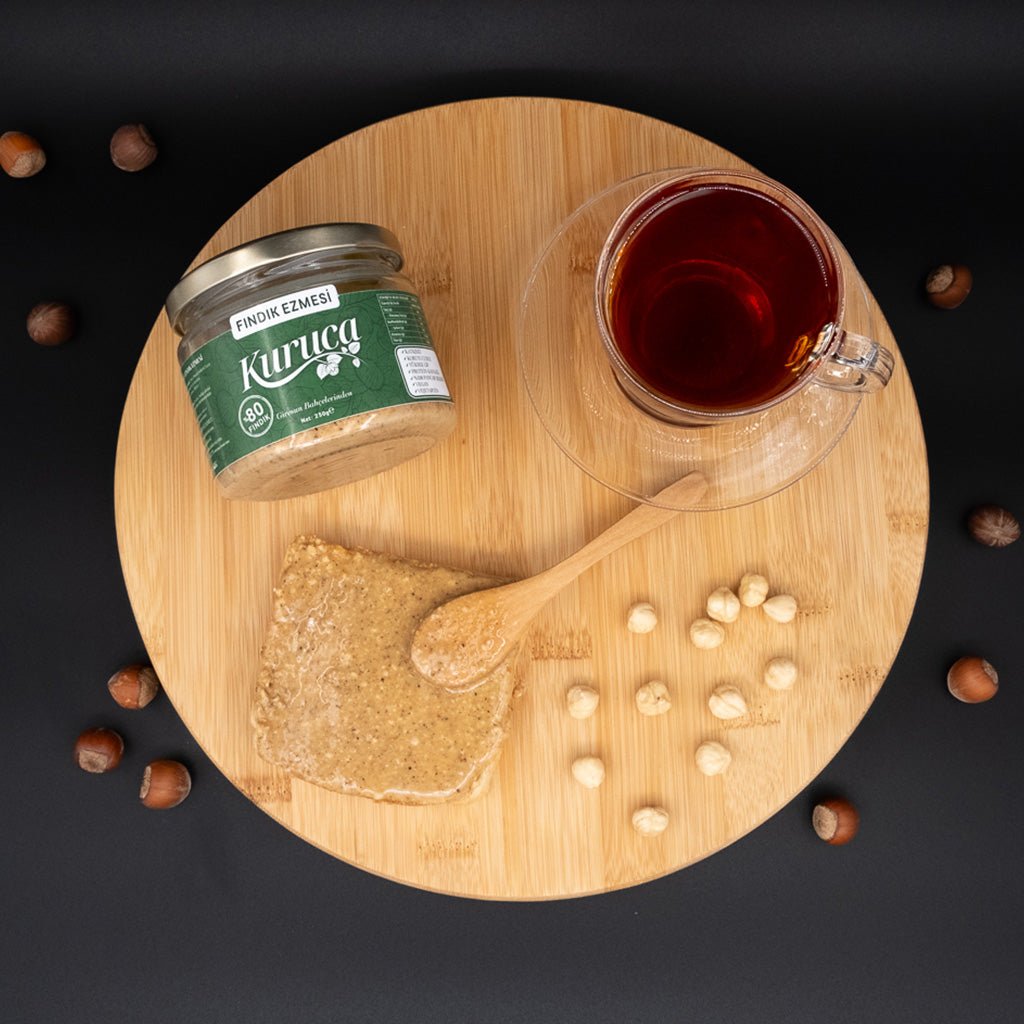 Giresun Fındık Ezmesi (%80 Fındık & Pancar Şekeri) - 250g - Kuruca Bahçesi