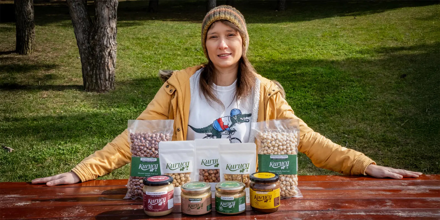 Yasemin Kuruca – Kuruca Bahçesi’nin kurucusu, Giresun’da doğal fındık ürünleriyle