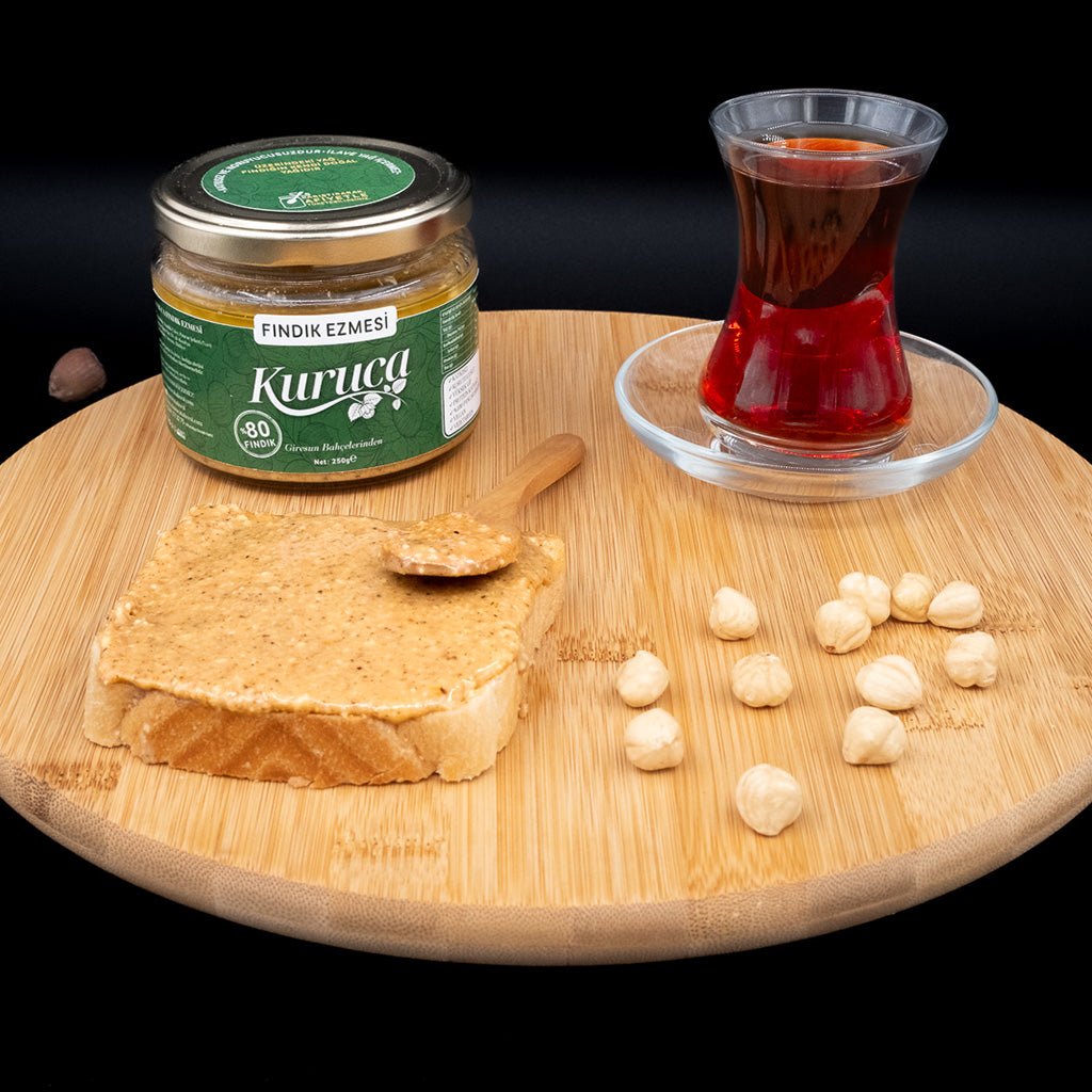 Fındık Ezmesi İkilisi (Şeker İlavesiz & Pancar Şekerli) - 2x250g - Kuruca Bahçesi